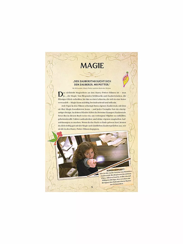 PANINI VERLAG | Buch - Aus den Filmen zu Harry Potter: Zaubersprüche & Zaubertränke | keine Farbe