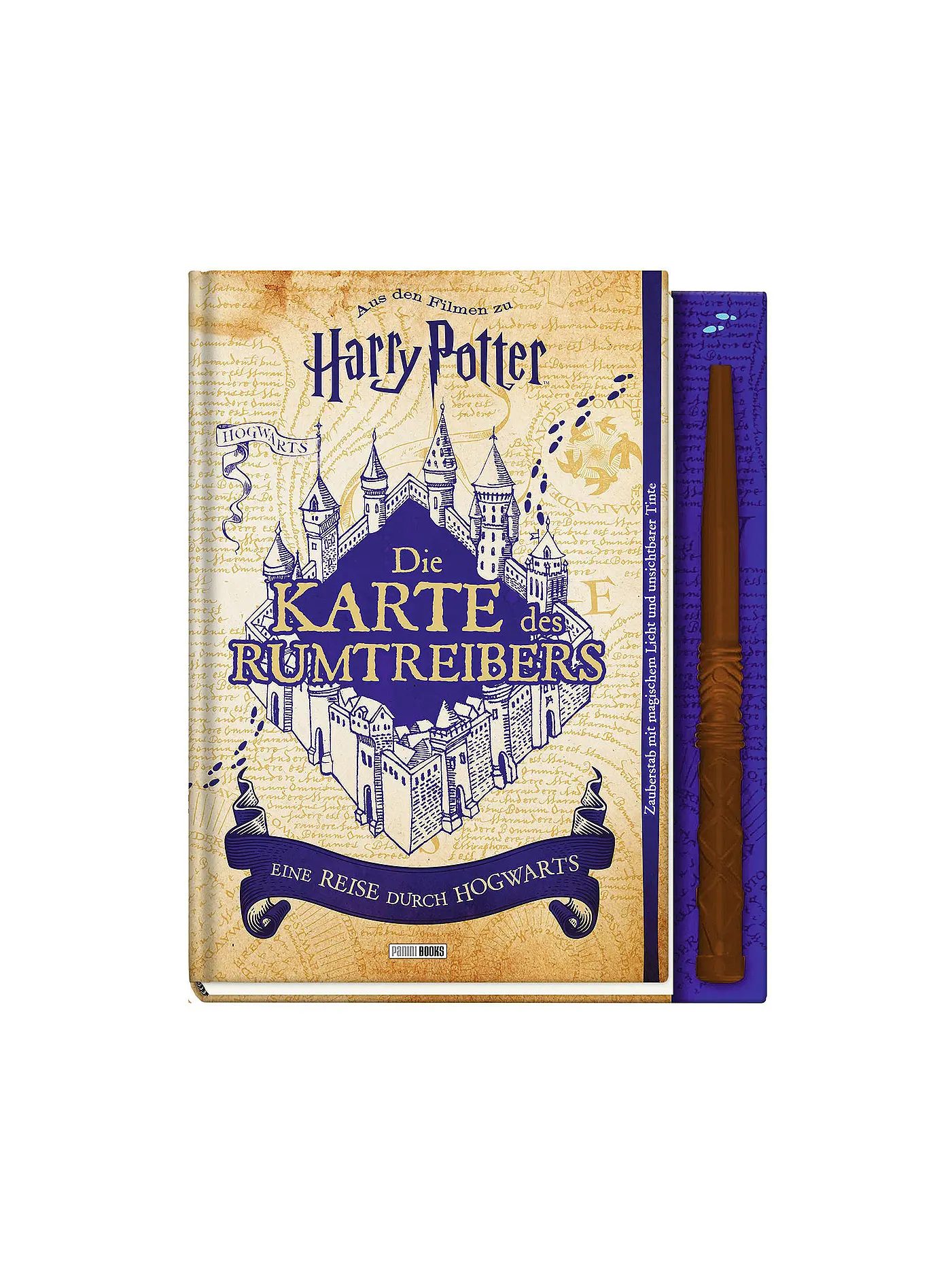 PANINI VERLAG | Buch - Die Karte des Rumtreibers - Eine Reise durch Hogwarts (Gebundene Ausgabe) | 
