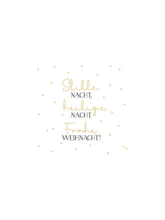 PAPER-PRODUCTS | Weihnachts Lunch-Servietten 33x33cm STILLE NACHT