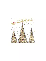 PAPER-PRODUCTS | Weihnachts Lunch-Servietten 33x33cm  JOYEUX NOEL | Gold