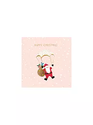 PAPER-PRODUCTS | Weihnachts Lunch-Servietten 33x33cm COMING  | Rosa
