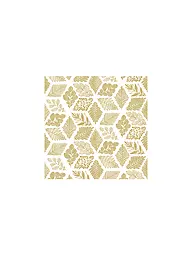 PAPER-PRODUCTS | Weihnachts Lunch-Servietten 33x33cm PURE LEAVES | Gold