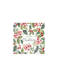 PAPER-PRODUCTS | Weihnachts-Servietten 25x25cm | Weiss
