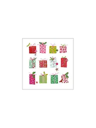 PAPER-PRODUCTS | Weihnachts-Servietten 25x25cm | Weiss