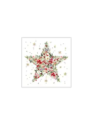 PAPER-PRODUCTS | Weihnachts-Servietten 25x25cm | Weiss