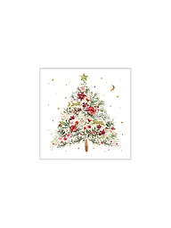 PAPER-PRODUCTS | Weihnachts-Servietten 25x25cm | Weiss