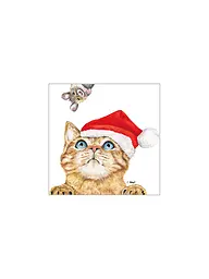 PAPER-PRODUCTS | Weihnachts-Servietten 25x25cm | Weiss