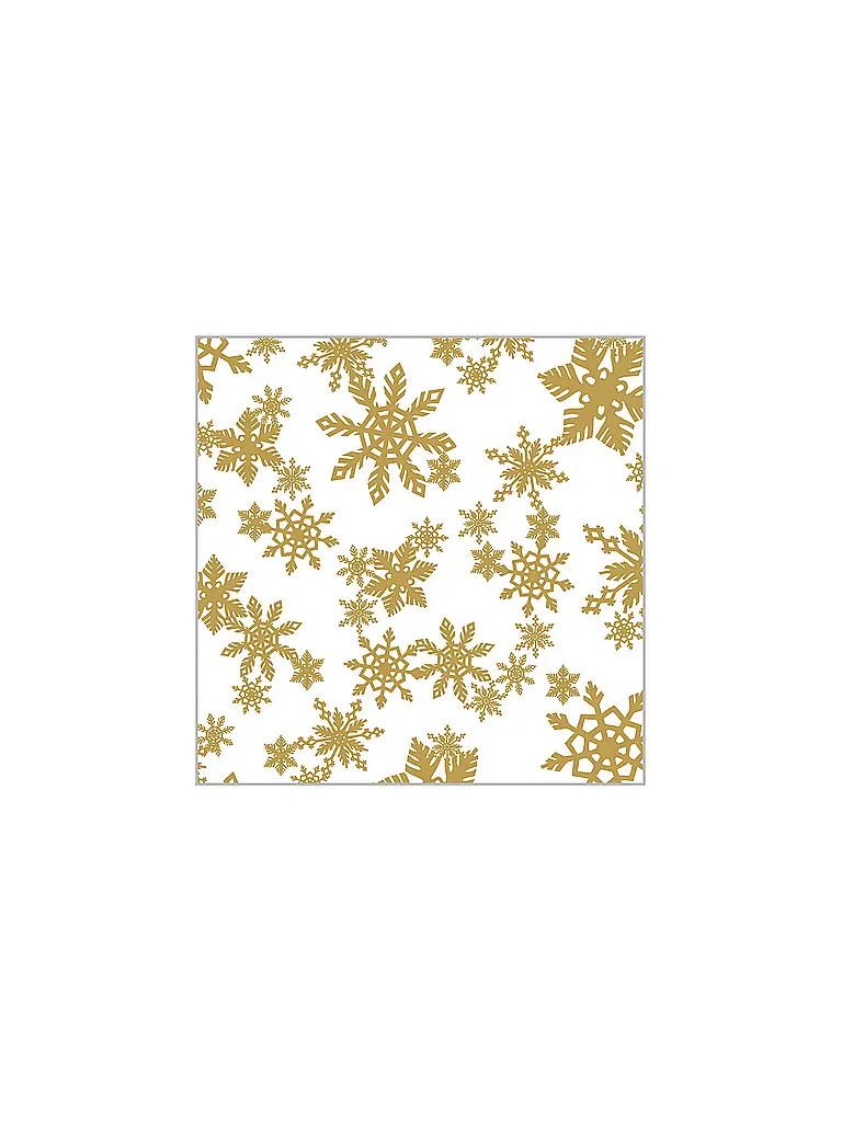PAPER-PRODUCTS | Weihnachts-Servietten 25x25cm | Weiss