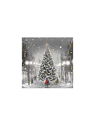 PAPER-PRODUCTS | Weihnachts-Servietten 33x33cm  | Grau