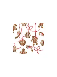 PAPER-PRODUCTS | Weihnachts-Servietten 33x33cm  | Braun