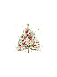 PAPER-PRODUCTS | Weihnachts-Servietten 33x33cm  | Weiss