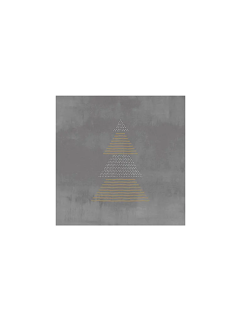 PAPER-PRODUCTS | Weihnachts-Servietten 33x33cm  | Grau