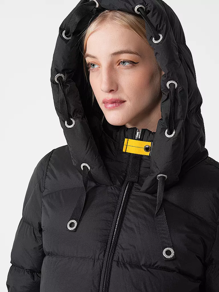 PARAJUMPERS | Daunensteppmantel PANDA | schwarz