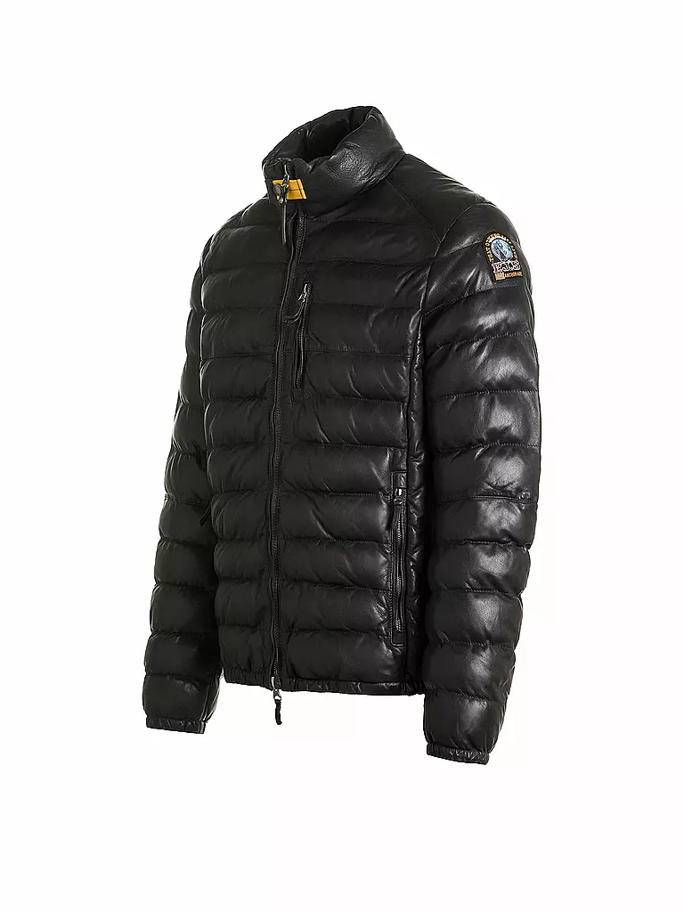 PARAJUMPERS | Lederjacke ERNIE | schwarz