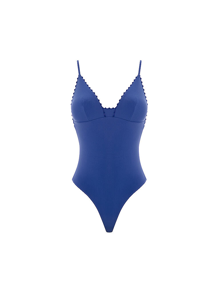 PASSIONATA | Badeanzug mit Bügel " Enea " | blau