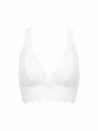 PASSIONATA | Bustier gefüttert (ohne Bügel) "Georgia" (Weiss) | weiss