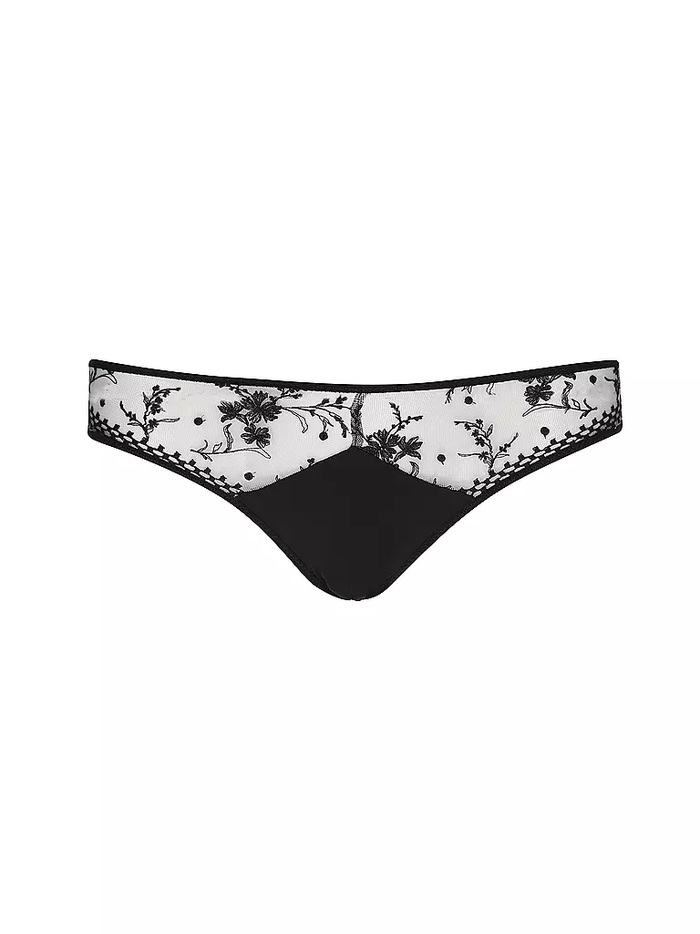 PASSIONATA | Slip SUZY beige dore schwarz | schwarz