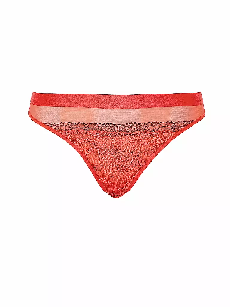 PASSIONATA | String NEELA bright poppy/fig | rot