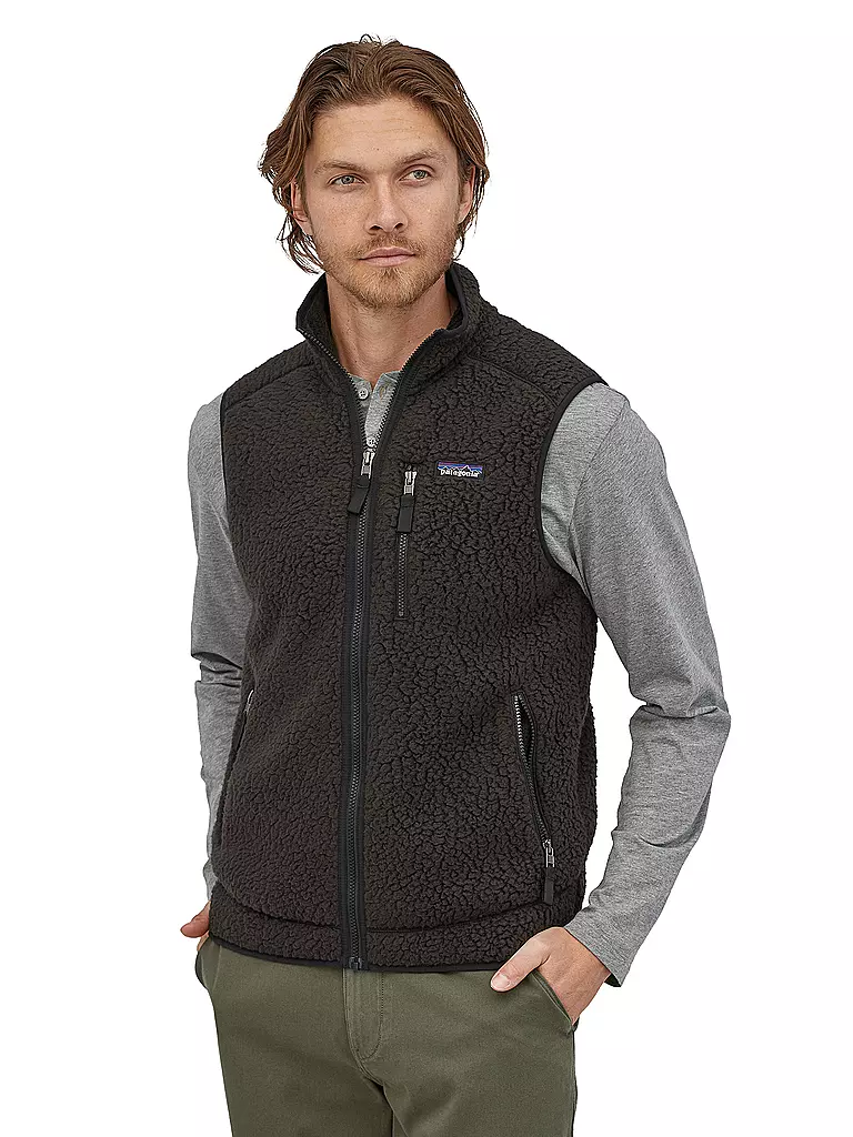 PATAGONIA | Fleecegilet M'S RETRO PILE VEST | schwarz