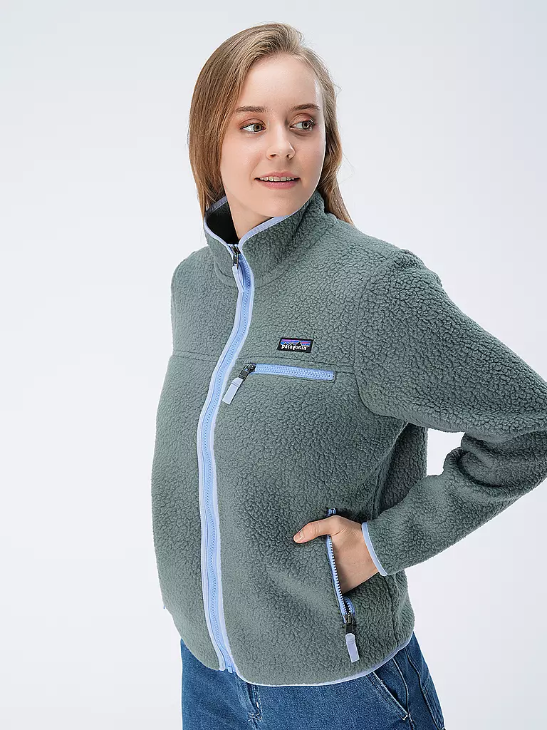 PATAGONIA | Fleecejacke RETRO PILE JACKET | hellgrau