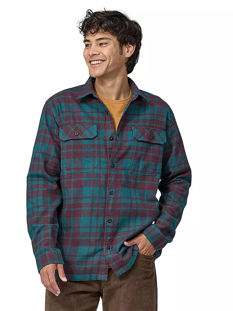 PATAGONIA | Overshirt M'S LONG-SLEEVED OC MIDWEIGHT FJORD | petrol