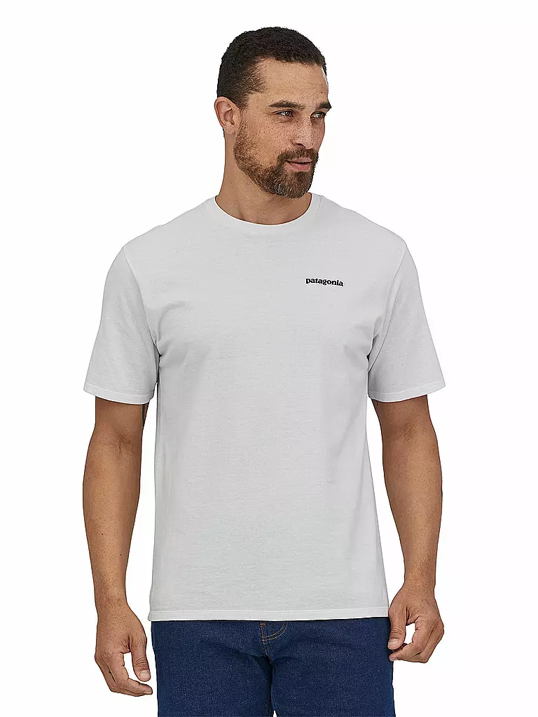 PATAGONIA | T-Shirt M'S P-6 LOGO RESPONSIBILI-TEE | weiss