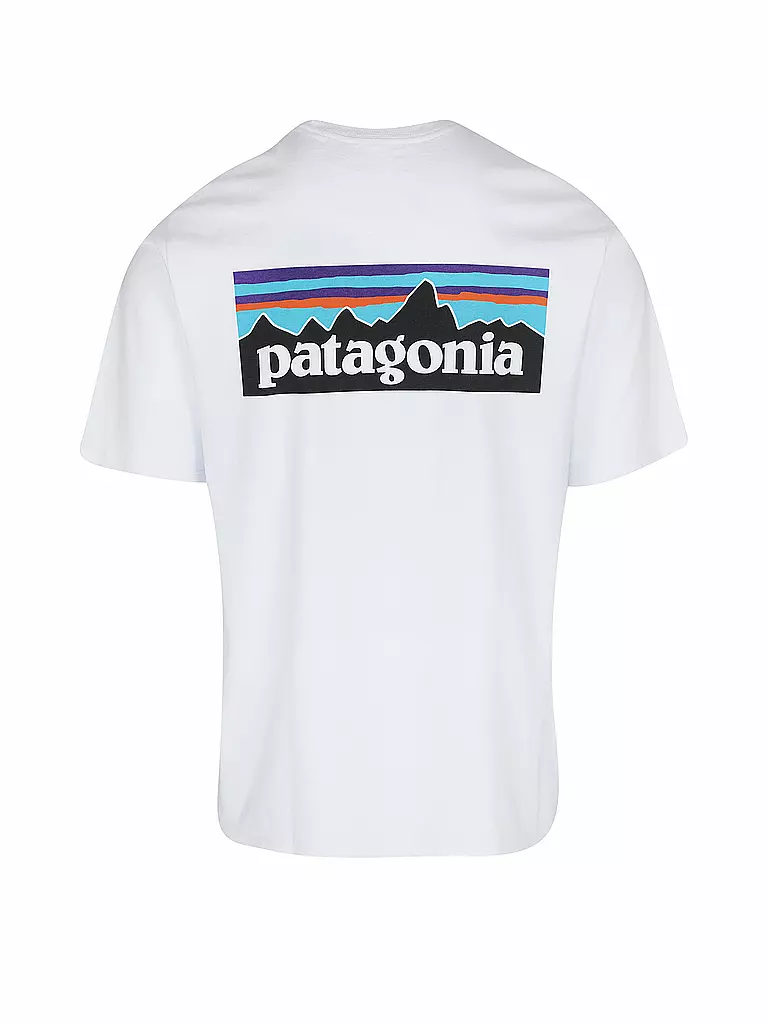 PATAGONIA | T-Shirt M'S P-6 LOGO RESPONSIBILI-TEE | weiss