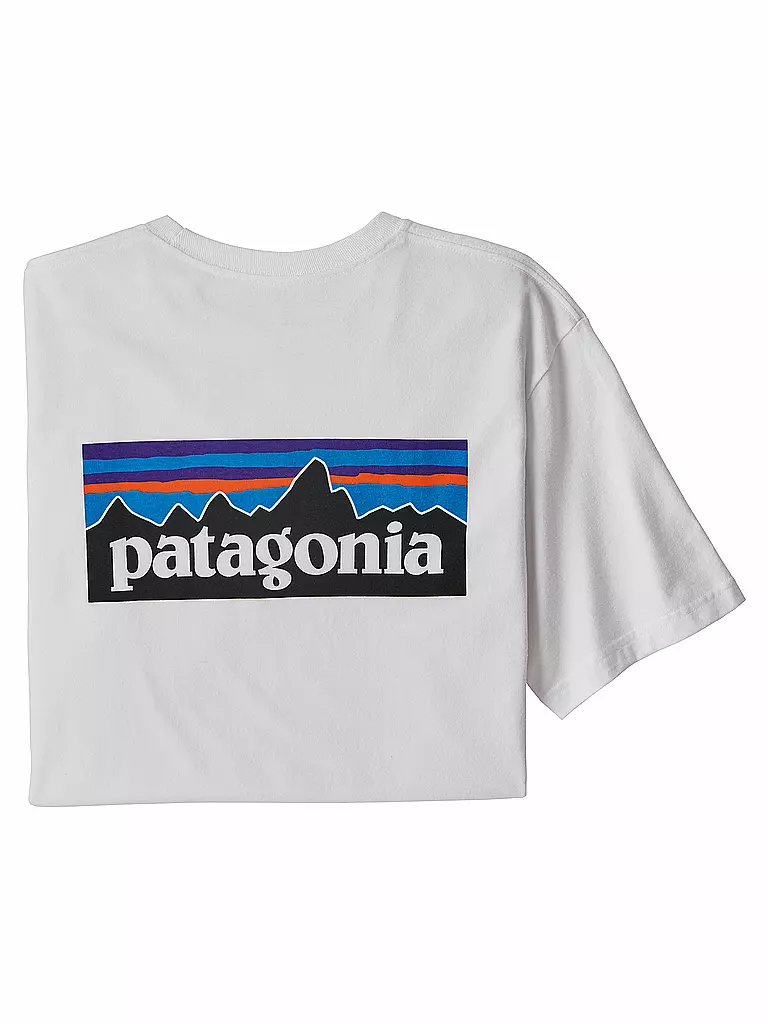 PATAGONIA | T-Shirt M'S P-6 LOGO RESPONSIBILI-TEE | weiss