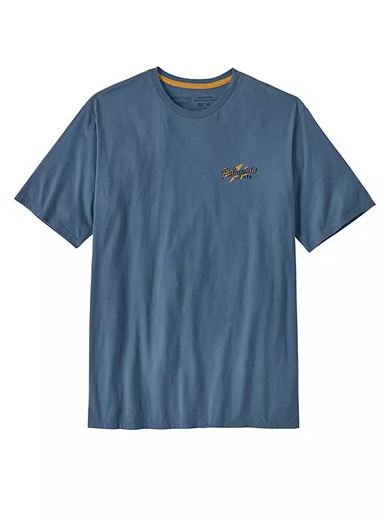 PATAGONIA | T-Shirt M'S TRAIL HOUND ORGANIC | blau