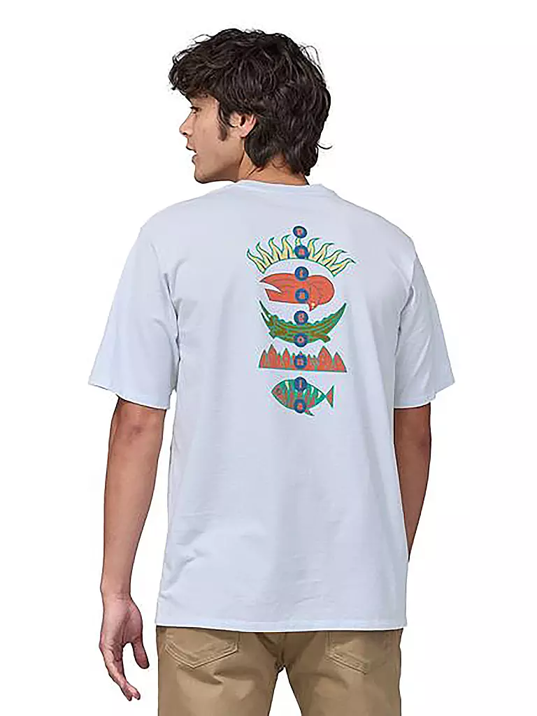 PATAGONIA | T-Shirt M'S FITZ ROY  | Weiss
