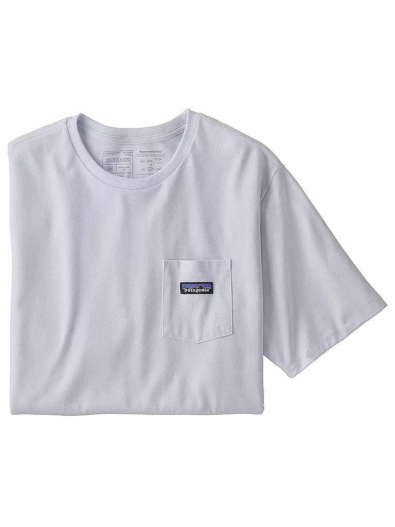 PATAGONIA | T-Shirt M'S P-6 LABEL POCKET RESPONSIBILI-TEE | schwarz