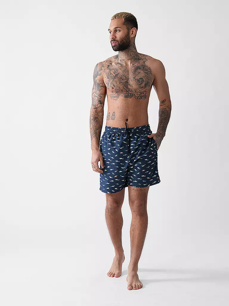 PAUL & SHARK | Badeshorts  | dunkelblau