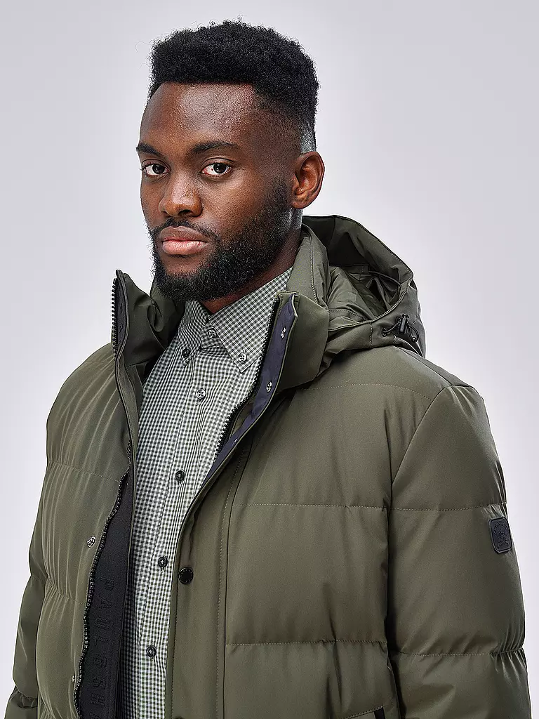 PAUL & SHARK | Daunenparka  | olive