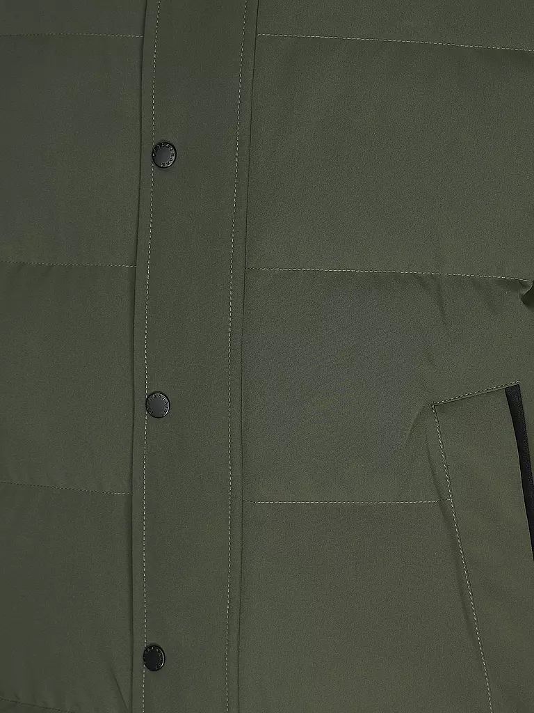 PAUL & SHARK | Daunenparka  | olive