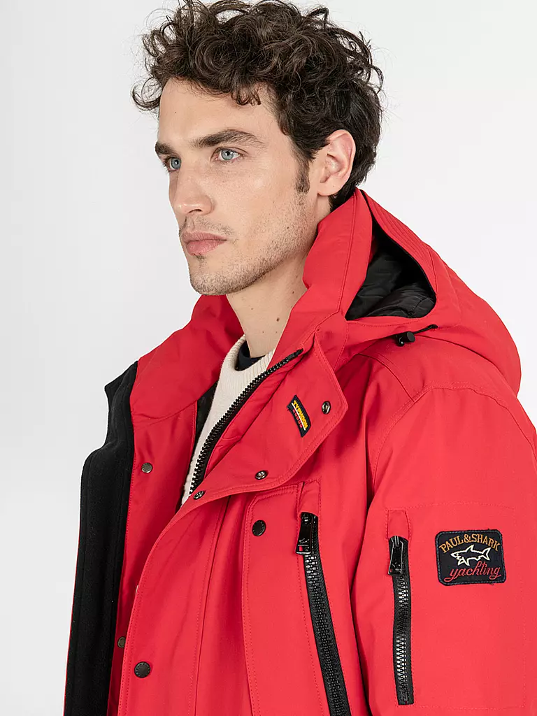 PAUL & SHARK | Jacke - Parka Typhoon | rot