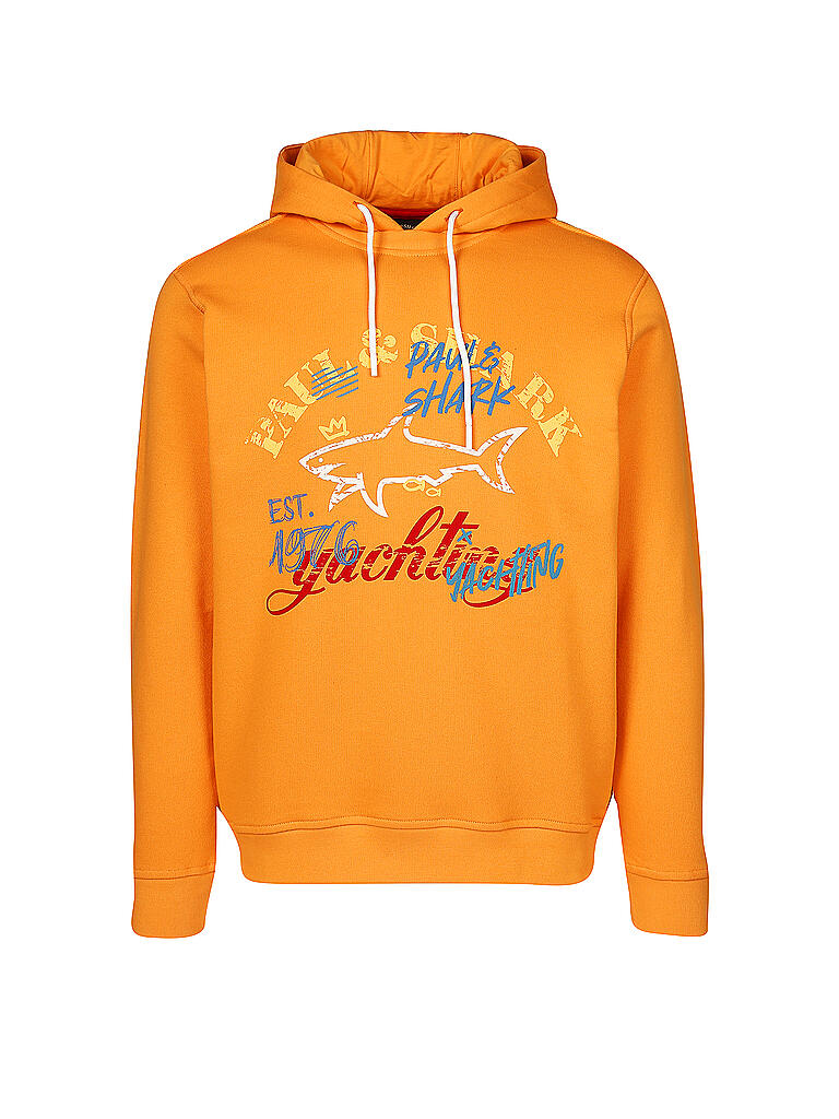 PAUL & SHARK | Kapuzensweater - Hoodie | orange