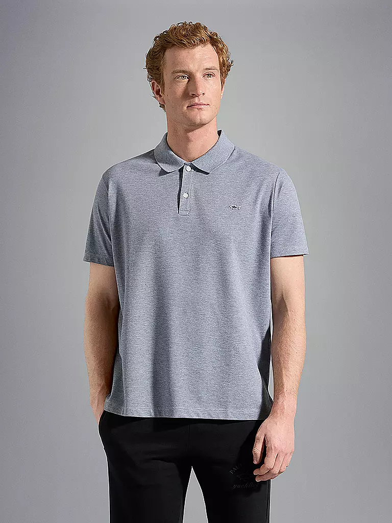 PAUL & SHARK | Poloshirt | grau