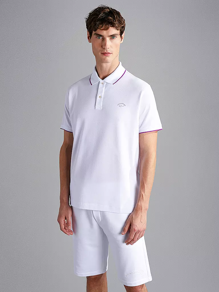 PAUL & SHARK | Poloshirt | weiss