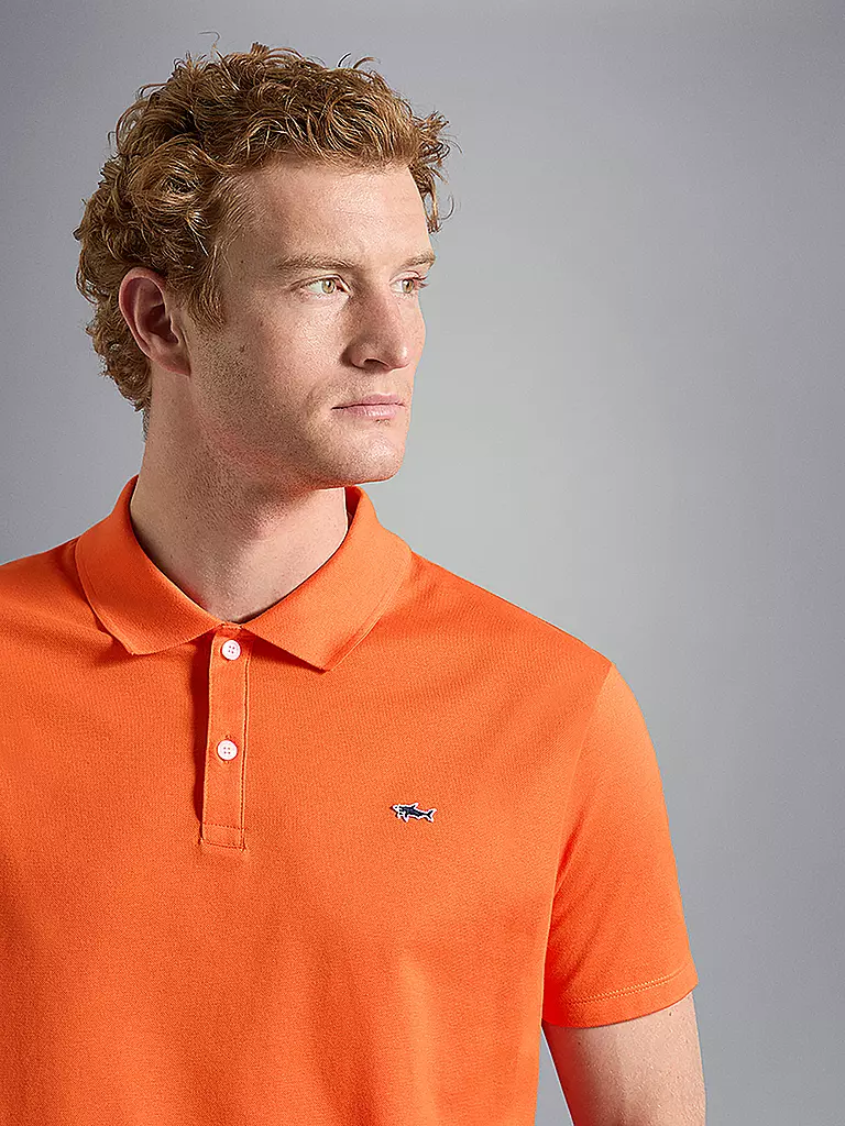 PAUL & SHARK | Poloshirt | orange