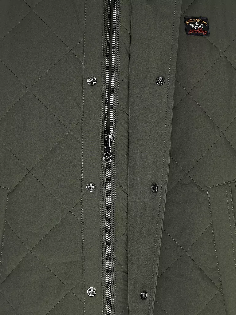 PAUL & SHARK | Steppgilet | olive