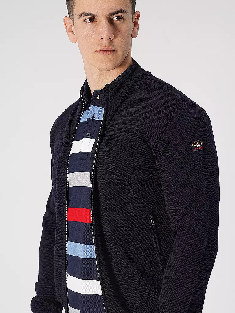 PAUL & SHARK | Strickjacke  | dunkelblau