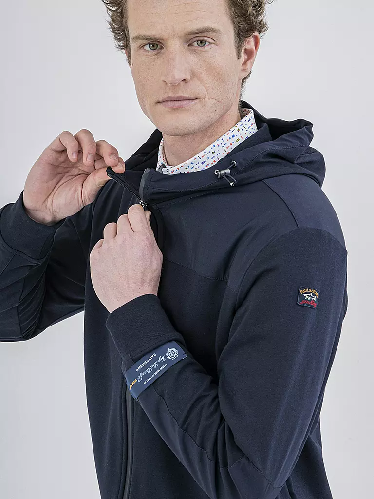 PAUL & SHARK | Sweatjacke Loropiana | blau