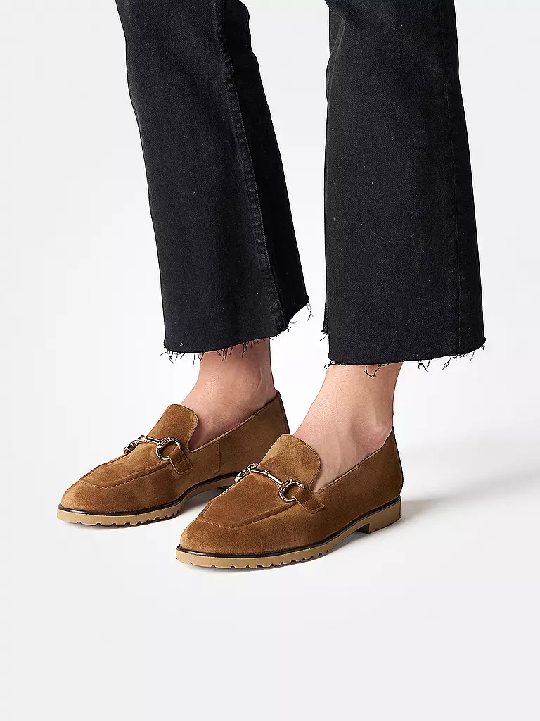 PAUL GREEN | Loafer | braun