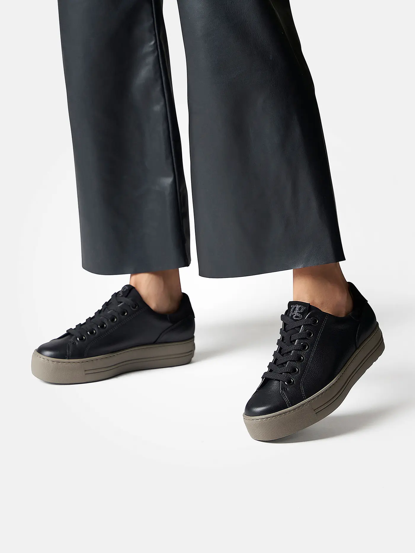 PAUL GREEN | Sneaker  | schwarz