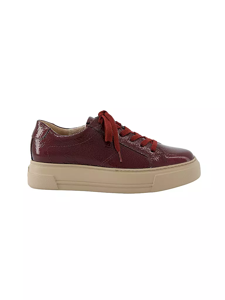PAUL GREEN | Sneaker | dunkelrot