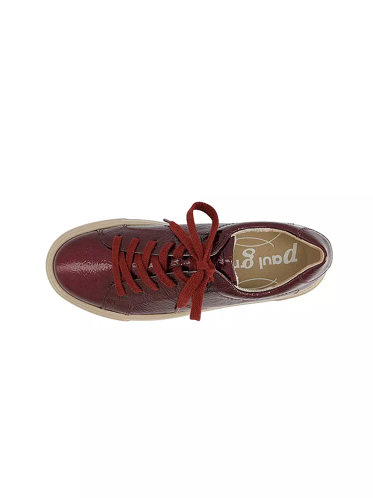 PAUL GREEN | Sneaker | dunkelrot