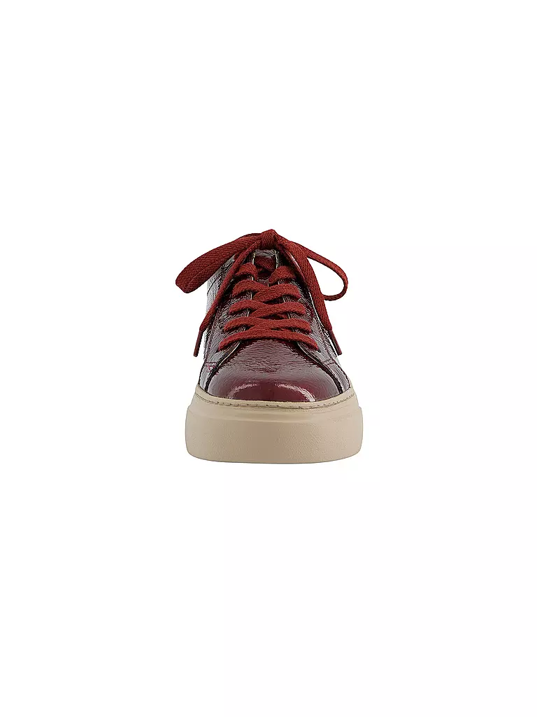PAUL GREEN | Sneaker | dunkelrot