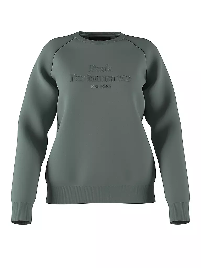 PEAK PERFORMANCE | Sweater W Original Crew | grün