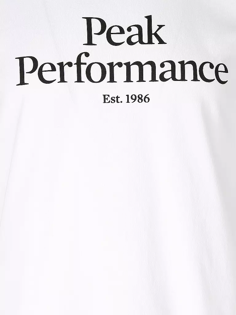 PEAK PERFORMANCE | T Shirt  | weiß