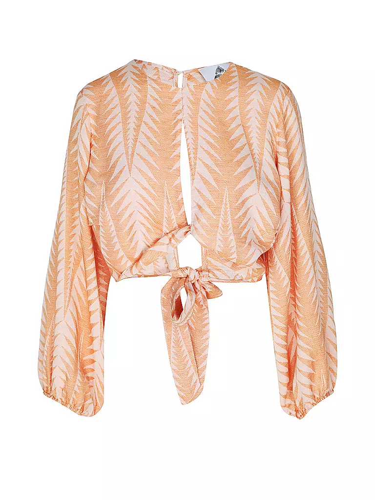 PEARL & CAVIAR | Top ZAKAR | orange